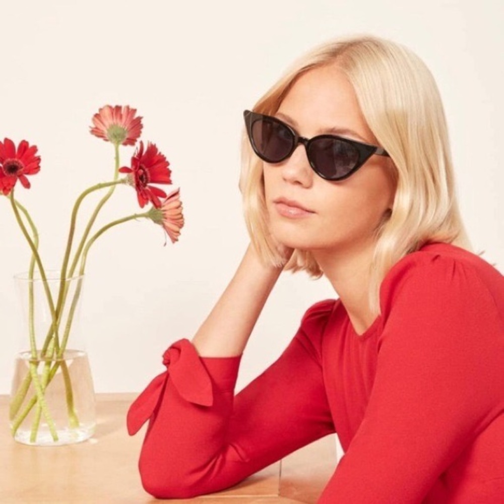 Reformation Patti Cat-Eye Sunglasses
